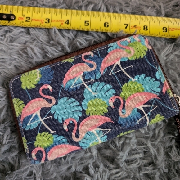 Union Bay wristlet pink flamingo GUC - Picture 5 of 10